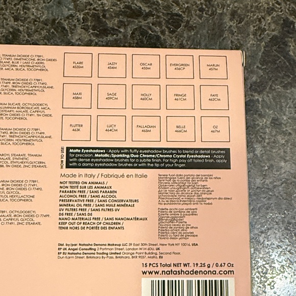 Natasha Denona Retro Glam Eyeshadow Palette - - Picture 4 of 6
